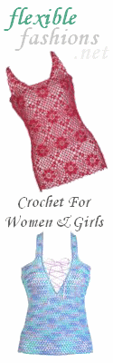 Flexible Fashions.net - Crochet Patterns For Women and Girls